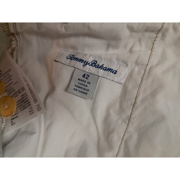 Tommy Bahama Striped Linen Blend Shorts Size 42 - Picture 6 of 8